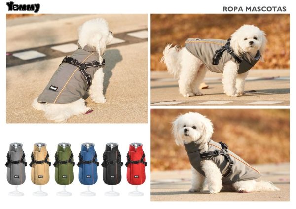 Ropa para mascotas - Ropa anorak para perros S