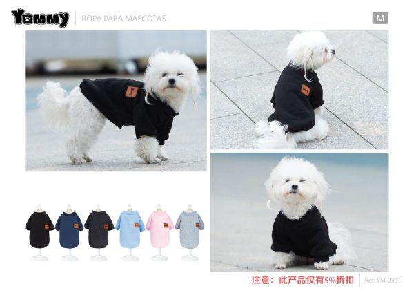 Sudadera con capucha para mascotas M - Ropa para mascotas