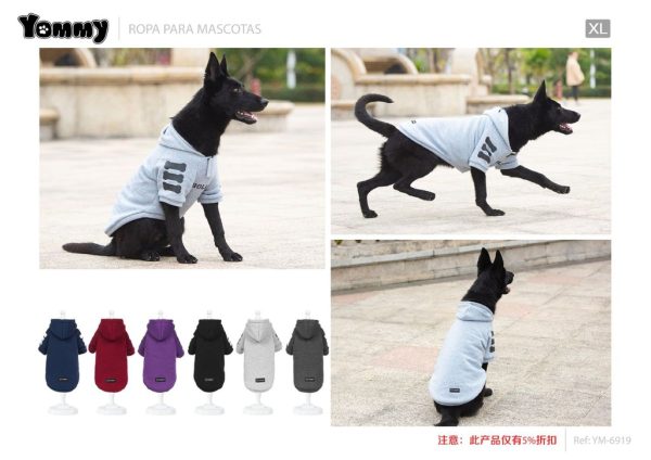 Sudadera con capucha para mascotas XXL - Vestimenta de mascotas