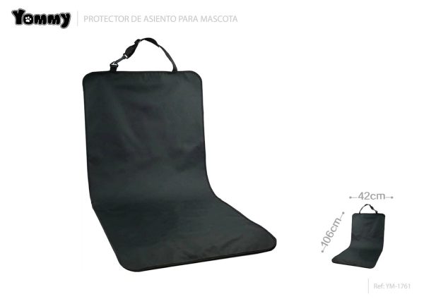 Protector de asientos para mascotas 106x42cm - Accesorios de viaje con mascotas