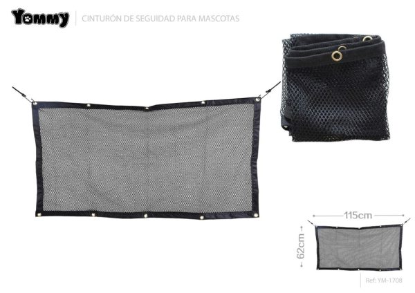 Red aislante de perro 115*62cm - Accesorio para coche