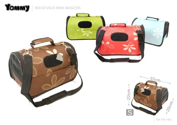 Transportín de viaje pequeño S:37*22*20cm para mascotas