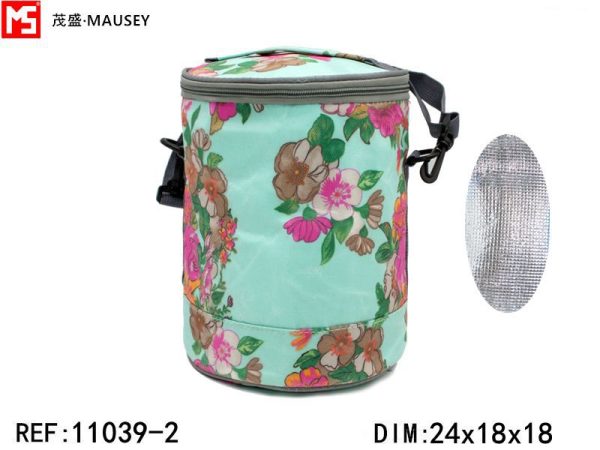 Bolsa térmica verde modelo A15/A14/9 - Nevera portátil