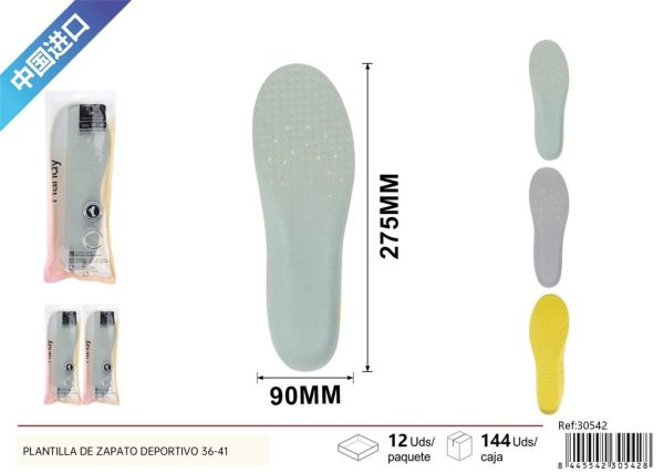 Plantilla de zapato deportivo de PU de alta elasticidad - Accesorios de costura