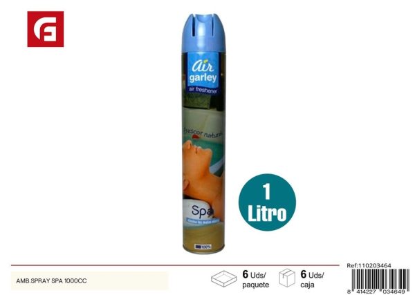 Aero spray amb. de spa 1000cc - Ambientadores y aromatizantes para el hogar