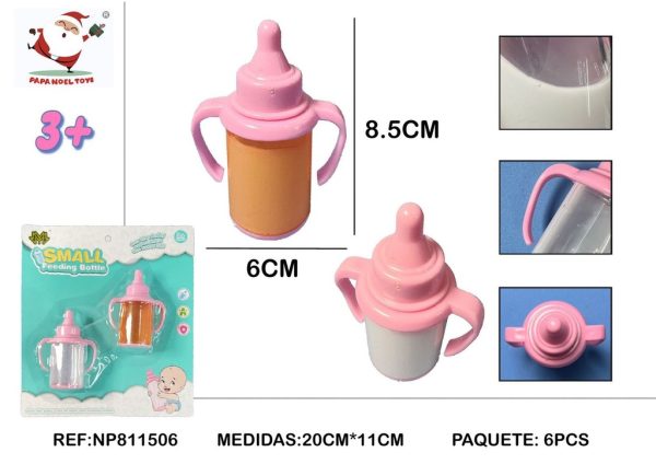 Biberón doble- Accesorios para bebés y juguetes
