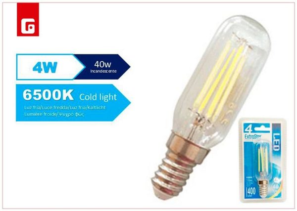 Bombilla redonda LED 83x25 mm - Iluminación LED