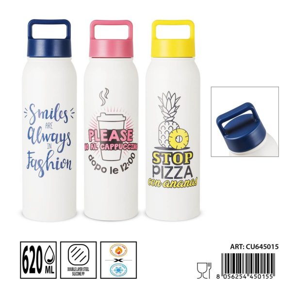 Botella térmica 620 ml 7.2x26.1 cm - Accesorios de cocina - Imagen 2
