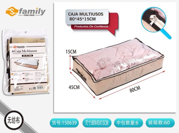 Caja multiusos 80 x 45 x 15 cm - Almacenamiento