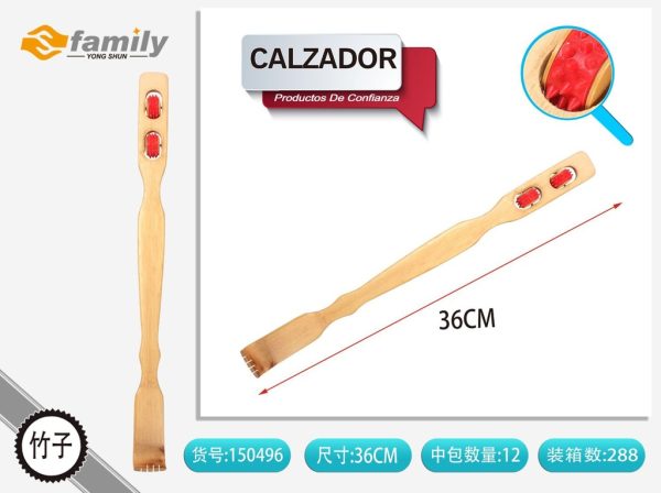 Calzador de bambú - Accesorios de calzado
