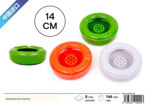 Cenicero de plástico - Accesorios de fumar - Imagen 2