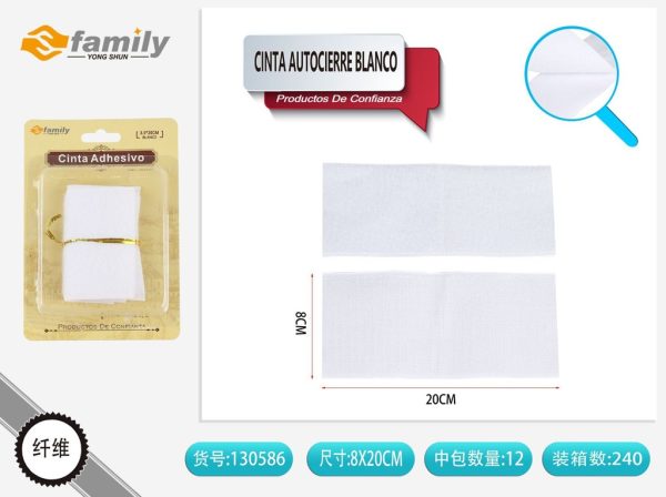 Cinta autoadhesiva blanca (8.0*20 cm) - Materiales de costura - Imagen 2