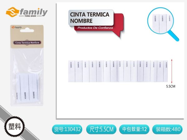 Cinta térmica de 5.5cm - Accesorios de costura