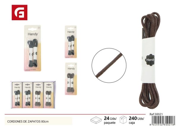 Cordón de zapato 80 cm - Accesorios de costura y calzado