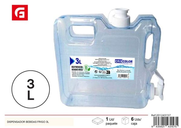 Dispensador de bebidas Frigo 3 L - Artículos de cocina