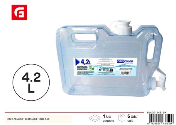Dispensador de bebidas Frigo 4.2 L - Accesorios de cocina