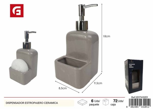Dispensador estropajero cerámica - Productos de verano