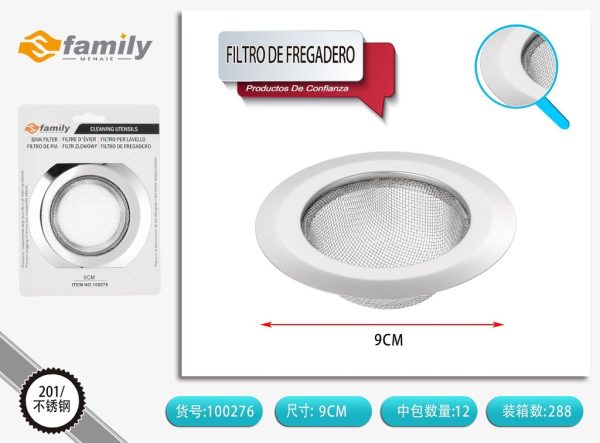 Filtro de fregadero 9cm - Accesorios de cocina