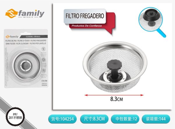 Filtro fregadero de red 8.5 cm - Accesorios de cocina