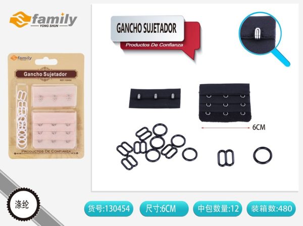 Gancho sujetador de tres filas - Accesorios de lencería