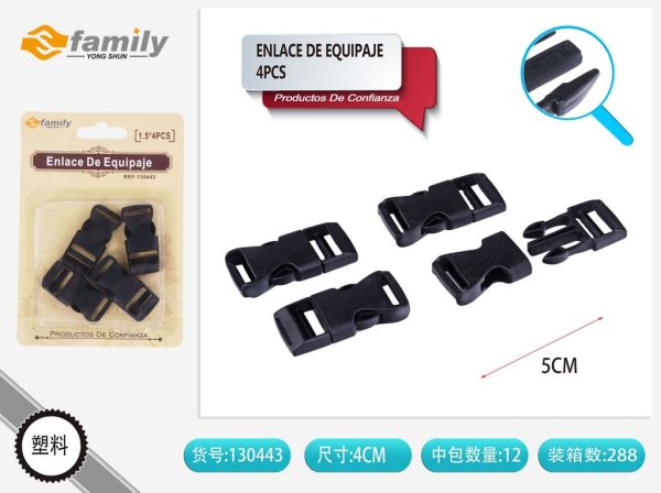 Hebilla para equipaje 4 PCS - Accesorios de costura