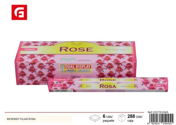 Incienso Tulasi rosa - Varitas de incienso y aromatizantes