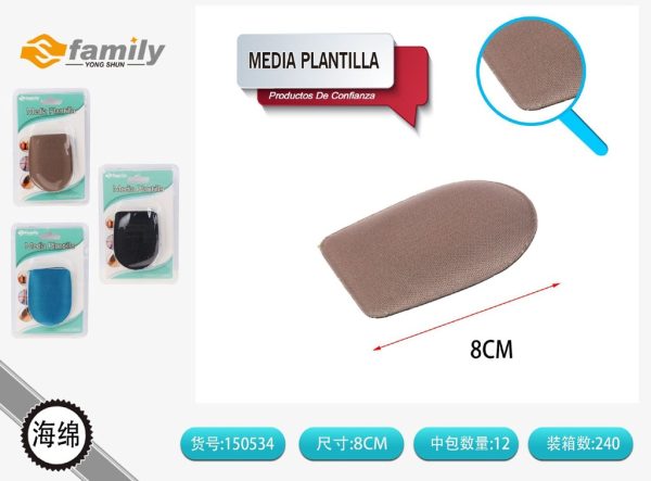 Media plantilla de esponja - Plantillas para confort