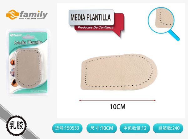 Media plantilla de piel auténtica - Plantillas y accesorios para calzado