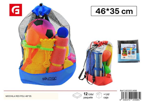 Mochila red poli 46x35 - Accesorios de playa