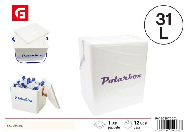 Nevera de espuma 31L - Contenedores refrigerantes de verano