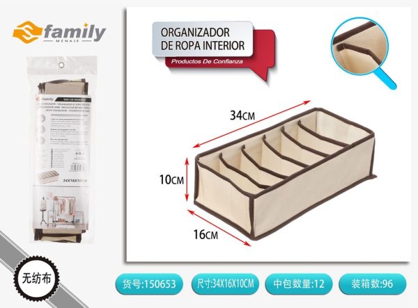 Organizador de ropa interior almacenadora - Almacenamiento