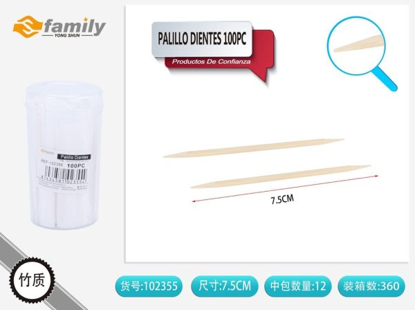 Palos de dientes 100PC - Utensilios de cocina