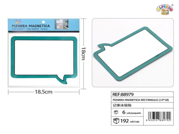 Pizarra magnética rectangular 13x18cm - Herramientas de oficina