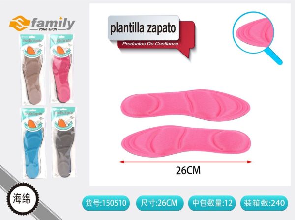 Plantilla de zapato de esponja 002 (mujer) - Plantillas y accesorios de calzado