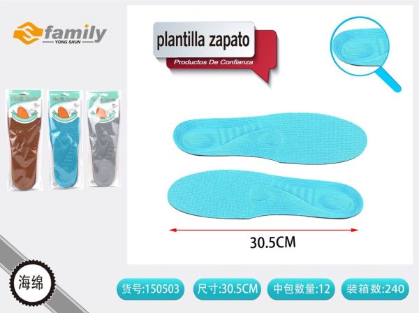 Plantilla de zapato de esponja para hombre - Accesorios de calzado