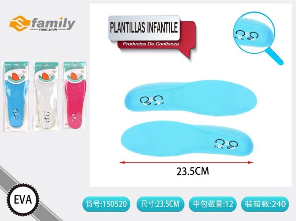 Plantillas infantiles - Plantillas de zapatos para niños