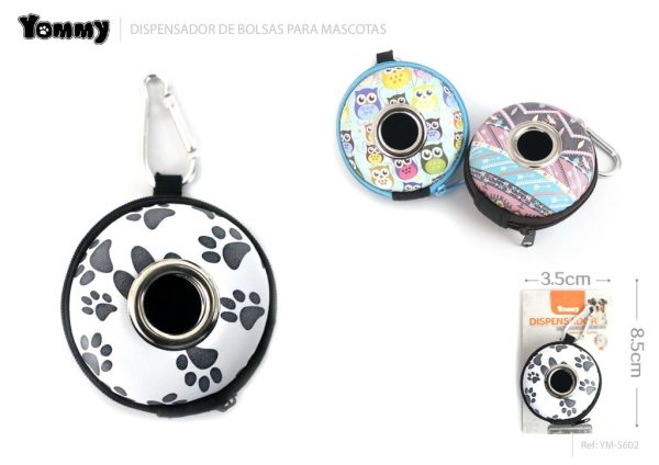 Portabolsas para mascotas 8.5*3.5CM - Accesorios para caminatas