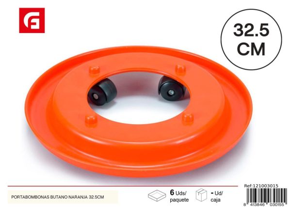 Portabombonas butano naranja 32.5CM - Utensilios de cocina
