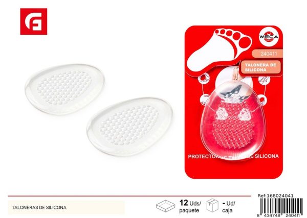 Taloneras de silicona - Almohadillas para mayor confort al caminar