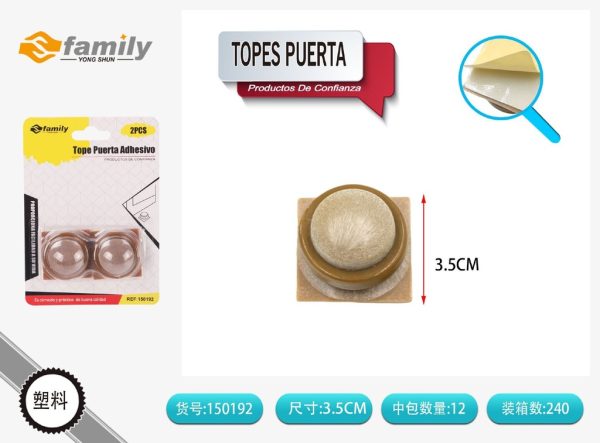 Tope de puerta 2 piezas - Accesorios de hogar