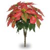 Bonsái artificial de 12 cabezas de Flores de Navidad simuladas - Planta decorativa - Imagen 3