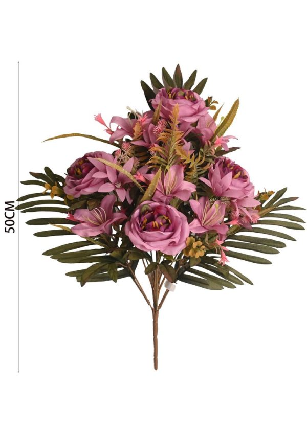 Camellia bush x 12 - Flores artificiales