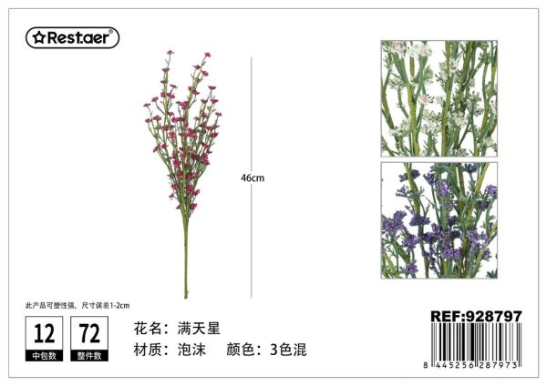 Edelweiss artificial 46cm - Flores artificiales