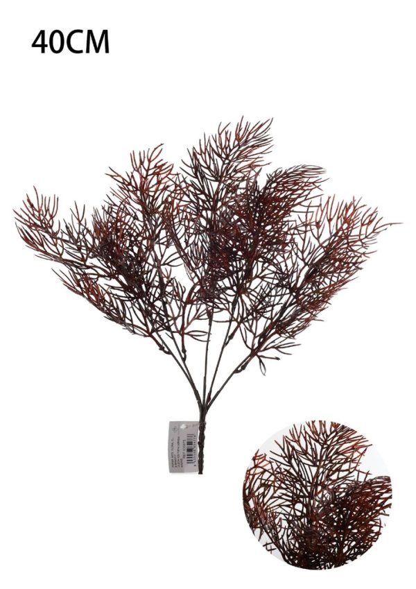 Flor artificial 630675 rojo - Decoraciones