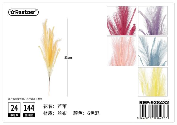 Flores artificiales largas (cañas) para decoración - Imagen 2
