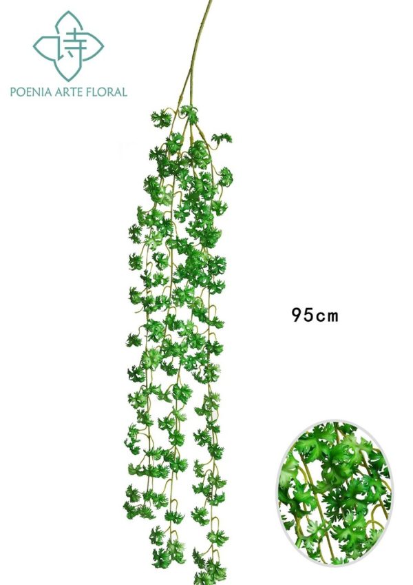 Guirnalda colgante de hojas artificiales 90cm para decoración