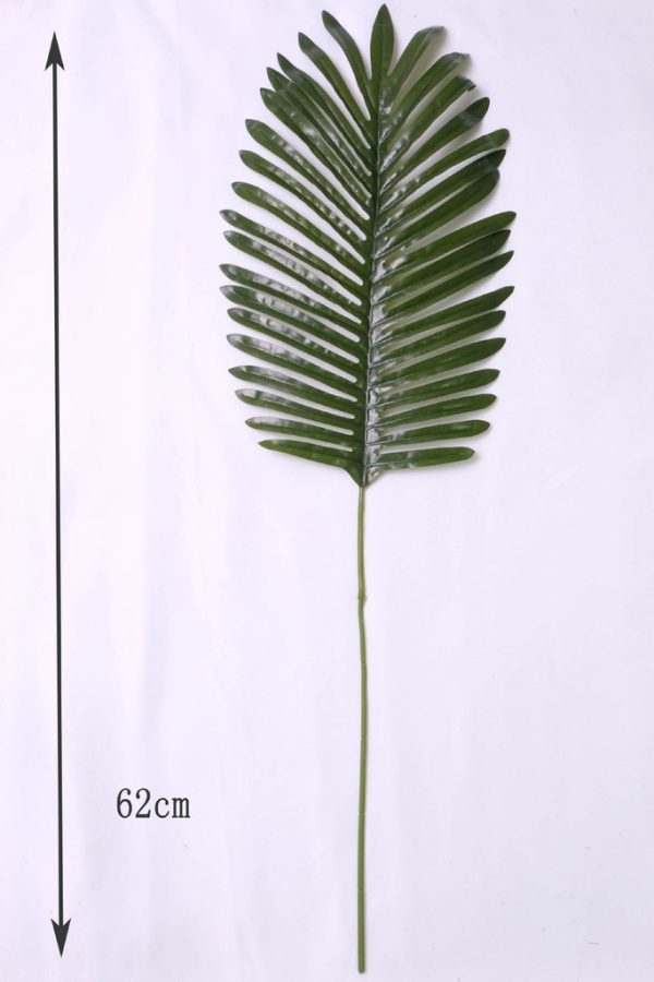 Hoja palmera 62 cm para decoración artificial