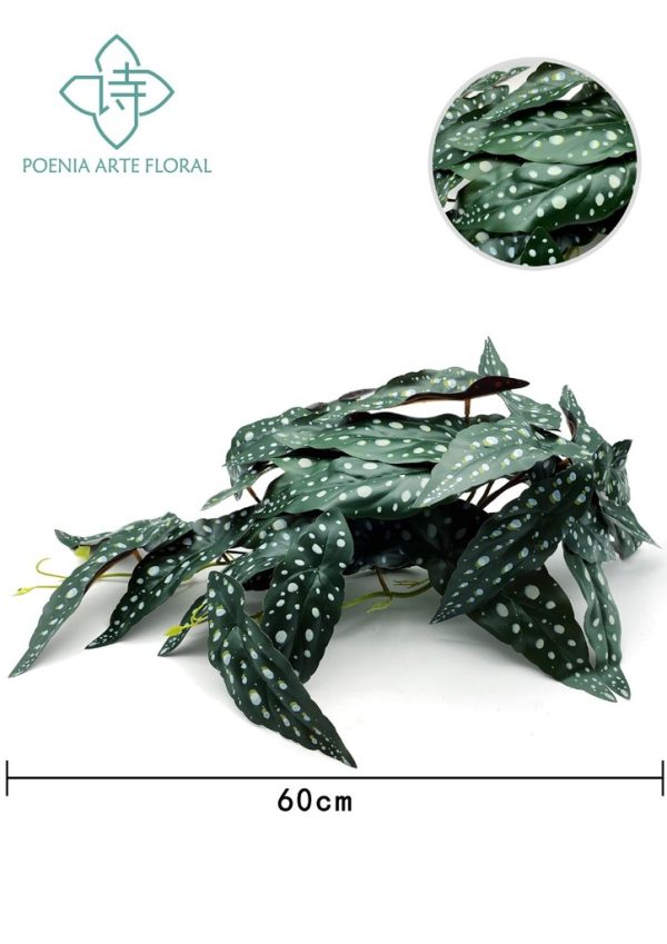 Hojas de Anthurium artificial 50.80 cm para decoración