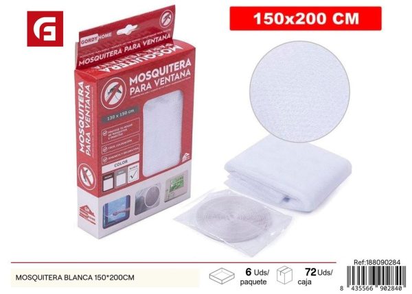 Mosquitera blanca 150*200 cm - Mosquiteras