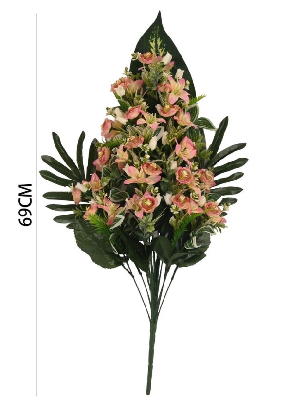 Peonía de 18 cabezas - Flores artificiales